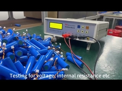 배터리 조립 후 테스트 단계