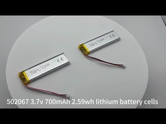 502067 3.7v 700mAh 리?? 폴리머 배터리 셀