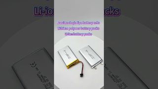 북미 클라이언트용 리튬 폴리머 배터리 셀 LP804070 3.7v 3000mAh 11.1wh 재주문