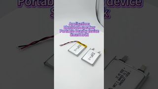 503040 3.7v 600mAh 충전식 리튬 폴리머 배터리 셀 유럽 #전원 배터리 #리튬 셀