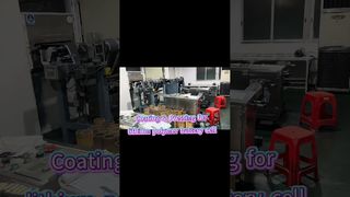 생산 단계 코팅 #lipo 배터리용 충전식 3.7v 리튬 폴리머 배터리 셀