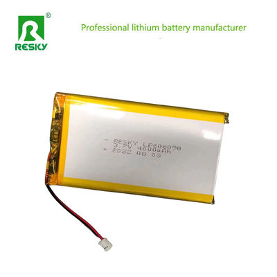 주문 전력 리?? 폴리머 배터리 셀 606090 3.7V 4.2V 4000mAh 14.8Wh 리포 배터리 online manufacture