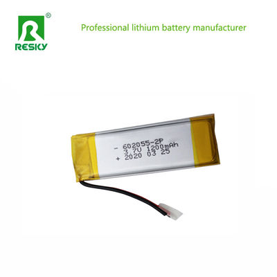 주문 맞춤형 리포 배터리 팩 602055 3.7V 2P 600mAh 1200mAh 의료 기기 online manufacture