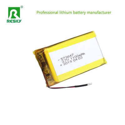 주문 프리즘 파우치 리튬 폴리머 배터리 셀 553450 3.7V 1100mAh 전력 저장 배터리 온라인 제조