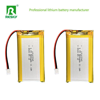 주문 리 폴리머 셀 103765 3.7V 3000mAh 11.1wh 디지털 카메라용 online manufacture