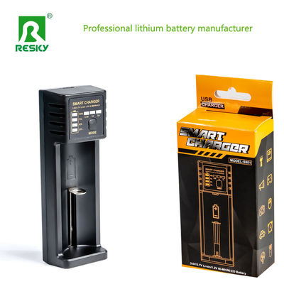주문 스마트 재충전 배터리 충전기 1 슬롯 18650 14500 리?? 이온 셀 online manufacture
