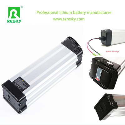 주문 실버피쉬 충전 가능한 리온 이온 배터리 36V 10.4ah 350W 저장 리?? 에바이크 배터리 팩 online manufacture
