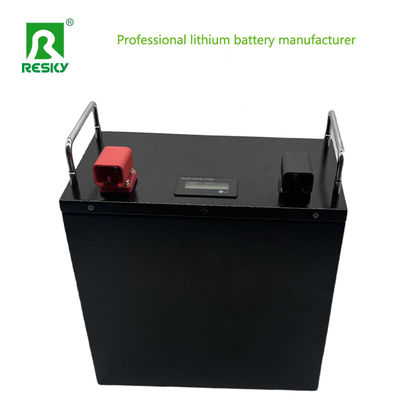 주문 충전 가능한 태양 12.8V 100Ah Lifepo4 충전 가능한 배터리 팩 RV 백업 전원 공급 온라인 제조