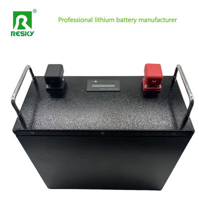 주문 태양광 발전 은행 라이프포4 배터리 25.6V 100Ah 리?? 철화강 배터리 팩 로봇 및 AGV 온라인 제조