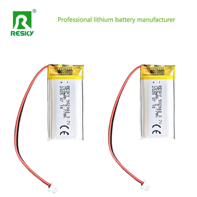 주문 리튬 폴리머 배터리 셀 802040 902040 802045 3.7V 650mAh 충전식 리튬 폴리머 배터리 온라인 제조