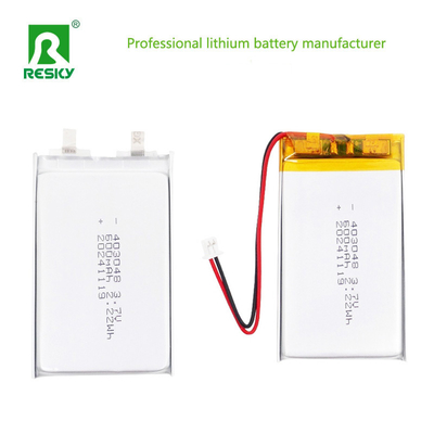 주문 태양 전지 셀 403048 3.7V 600mAh 2.22wh 리?? 폴리머 배터리 스마트 워치 온라인 제조