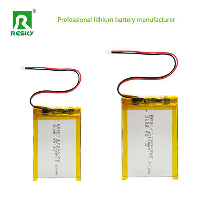 주문 Lithium Polymer Battery Cell 604050 3.7v 1500mAh 5.55wh Bluetooth Speaker Rechargeable Batteries 온라인 제조