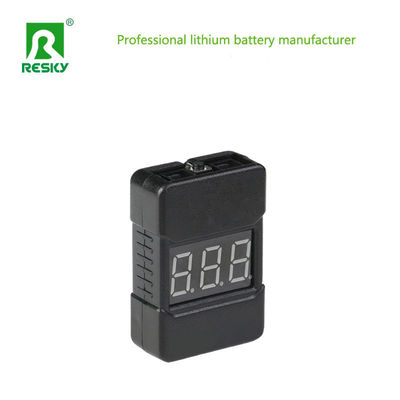 주문 1-8S Lithium RC Battery Pack 2 In 1 Low Voltage Alarm Buzzer Battery Indicator Displayer 온라인 제조