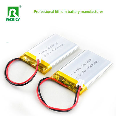재충전 가능한 리?? 폴리머 배터리 셀 523450 1000mAh