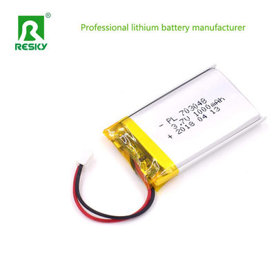태양 리?? 폴리머 배터리 셀 703048 1000mAh 3.7V