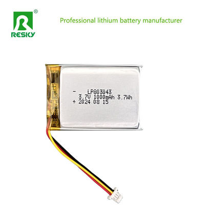 포지 태양 리?? 폴리머 배터리 셀 803040 3.7V 1000mAh 3.7wh 전원