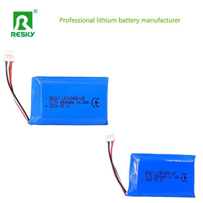 평면 리?? 폴리머 배터리 셀 803450 2p 3.7V 1500mAh 3000mAh 전력 배터리