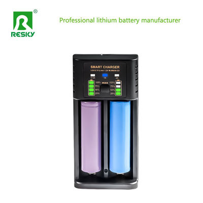 USB 재충전 배터리 충전기 4.2V 500mA 1A 2A 18650 26650 21700 14500