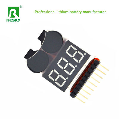 RC 액세서리 듀얼 스피커 1s-8s 리?? 배터리용 저전압 부저 알람