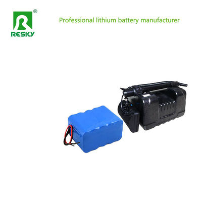 충전 가능한 리오온 배터리 14.8V 4000mAh 18650 배터리 거리 조명