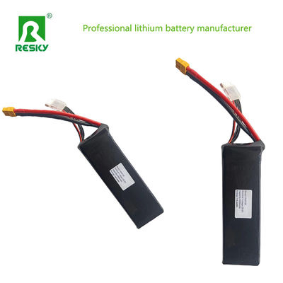 항공기 리온 RC 배터리 2600mAh 11.1V 12V 15c 리?? 이온 폴리머 배터리