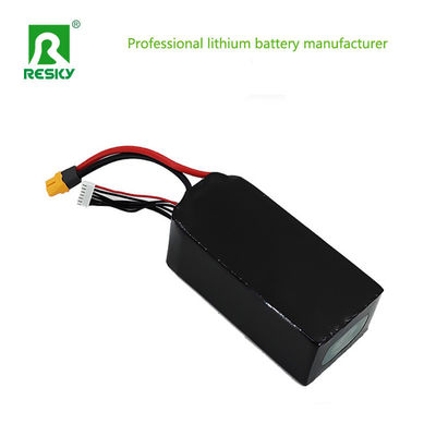 8.8*43*125mm 리 니코먼 O2 전해질 재충전 배터리 14.8V 5000mAh 35C 전력 저장 리?? 이온 폴리머 배터리