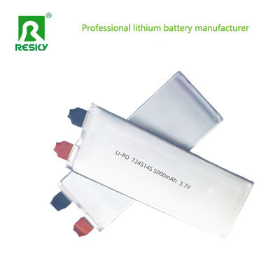 재충전 가능한 리?? 이온 폴리머 배터리 셀 7244145 3.7v 5000mAh 18.5wh 30C 전력