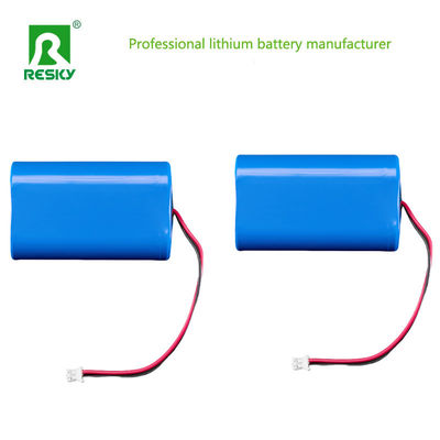 재충전 가능한 태양 리?? 배터리 18650 7.4v 3500mAh 전력 리?? 이온 배터리 팩