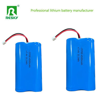리?? 셀 21700 7.4v 5000mAh 18.5wh 리?? 이온 배터리 팩