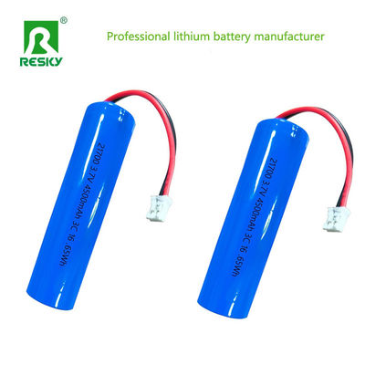 전력 배터리 셀 21700 3.7v 11.1v 5000mAh 55.5wh 재충전 리온 이온 배터리 팩 거리 조명