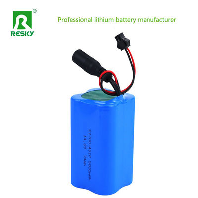 21700 5000mAh 배터리 셀 14.8v 74wh 리온 이온 배터리 팩 태양광 거리 조명 300g