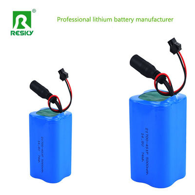 재충전 21700 14.8v 5000mAh 74wh 태양 전지 리온 이온 배터리 팩 백업 전력 DHL 배송