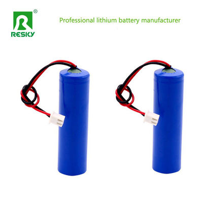 충전식 3.7V 3400mAh 파나소닉 NCR18650B 리튬 이온 배터리 팩 (태양광 조명용)