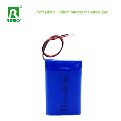 전원 리튬 폴리머 배터리 팩 803450 2S 7.4V 1500mAh 11.1wh 충전식 리튬 이온 셀