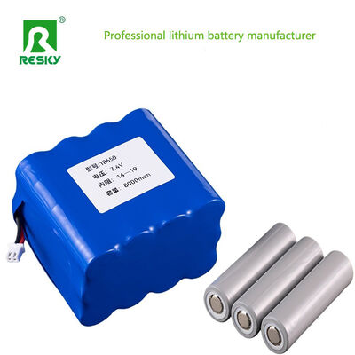 충전 가능한 리?? 이온 배터리 팩 7.4V 18650 8000mAh 전력 블루투스 스피커용 리?? 이온 배터리